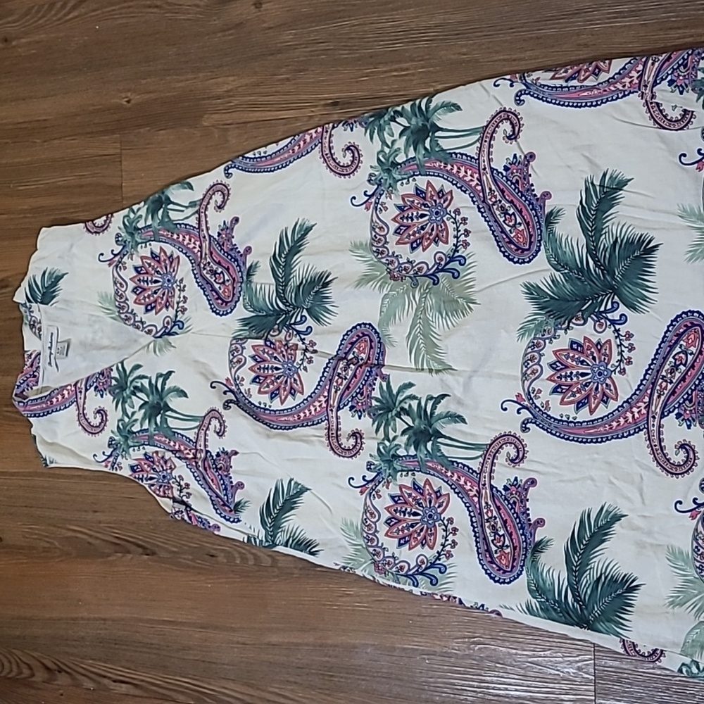 Tommy Bahama‎ Multicolor Paisley Palm Maxi Dress used exelente condition.
